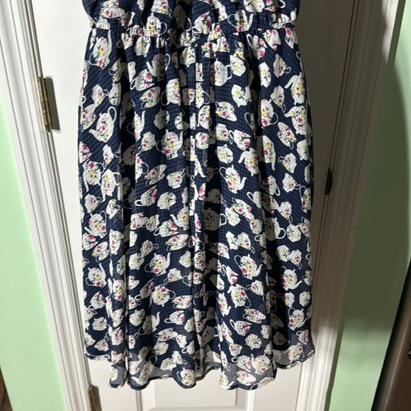Disney by Lauren Conrad Alice In Wonderland Mad Tea Party Sundress Size Medium - Picture 6 of 8